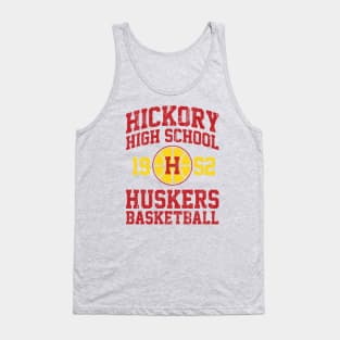 Hickory High School Huskers Basketball (Variant) Tank Top